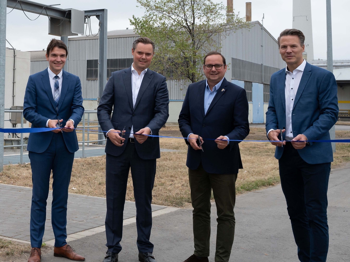 Trimet nimmt neues Abwassersystem in Betrieb